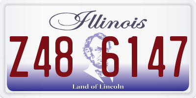 IL license plate Z486147