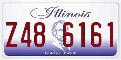 IL license plate Z486161