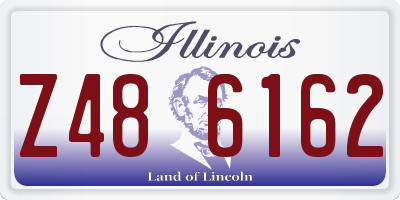 IL license plate Z486162