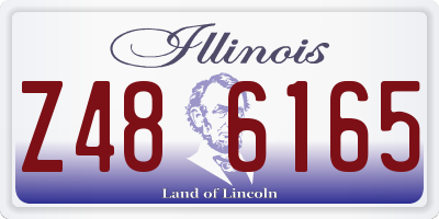 IL license plate Z486165