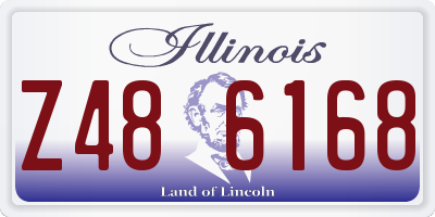 IL license plate Z486168