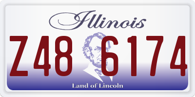 IL license plate Z486174