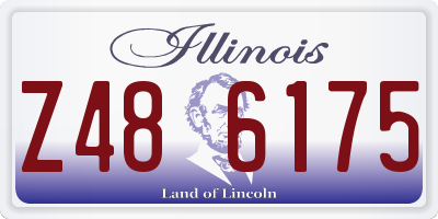 IL license plate Z486175