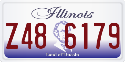 IL license plate Z486179