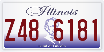 IL license plate Z486181