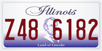 IL license plate Z486182