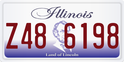 IL license plate Z486198