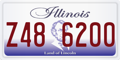 IL license plate Z486200