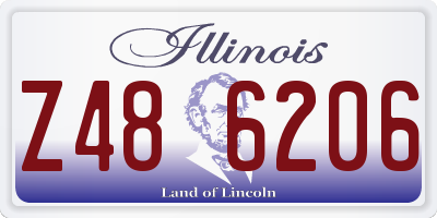 IL license plate Z486206