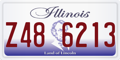 IL license plate Z486213