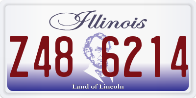 IL license plate Z486214