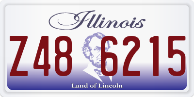 IL license plate Z486215