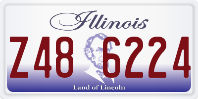 IL license plate Z486224
