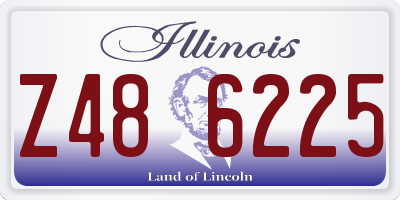 IL license plate Z486225