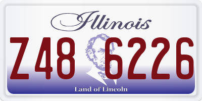 IL license plate Z486226