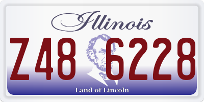 IL license plate Z486228