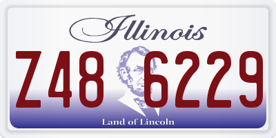 IL license plate Z486229