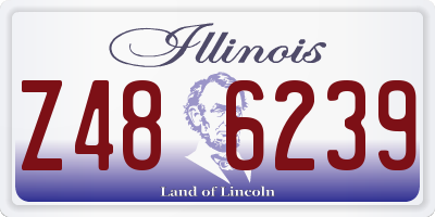 IL license plate Z486239