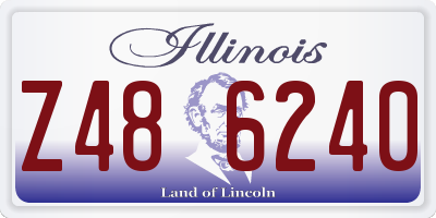 IL license plate Z486240