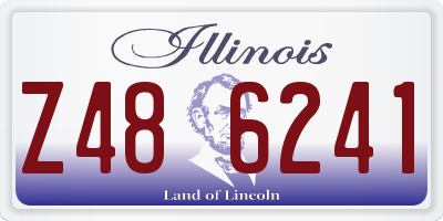 IL license plate Z486241