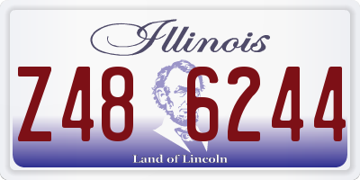 IL license plate Z486244