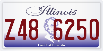 IL license plate Z486250
