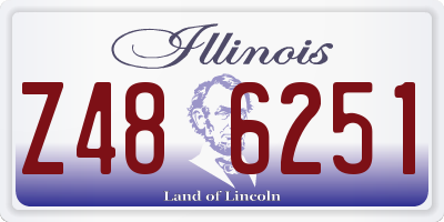 IL license plate Z486251