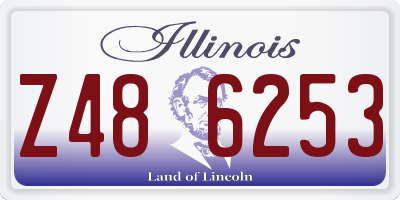 IL license plate Z486253