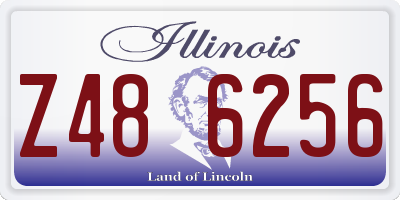 IL license plate Z486256