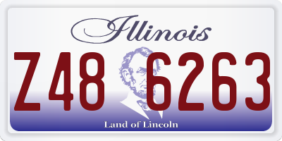 IL license plate Z486263
