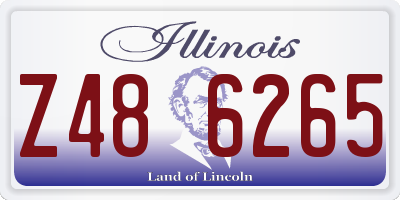 IL license plate Z486265