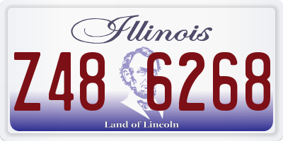 IL license plate Z486268
