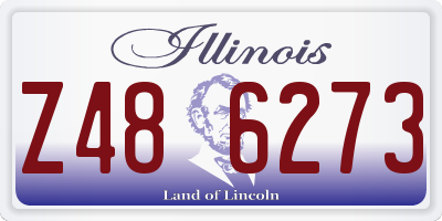 IL license plate Z486273