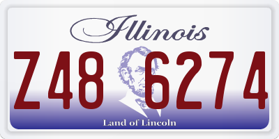 IL license plate Z486274