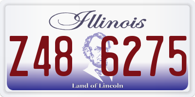 IL license plate Z486275
