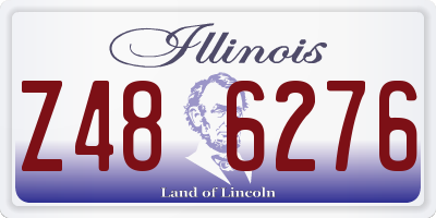 IL license plate Z486276