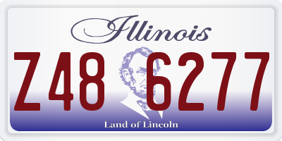 IL license plate Z486277