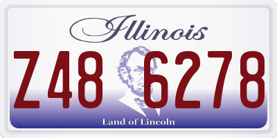 IL license plate Z486278