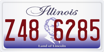 IL license plate Z486285