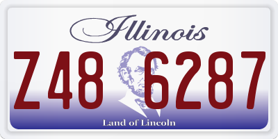 IL license plate Z486287