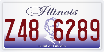 IL license plate Z486289