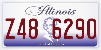IL license plate Z486290