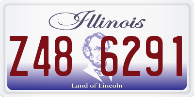 IL license plate Z486291