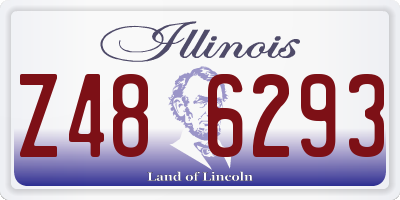 IL license plate Z486293