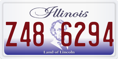 IL license plate Z486294