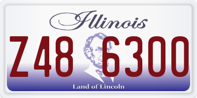 IL license plate Z486300