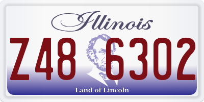 IL license plate Z486302