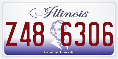 IL license plate Z486306