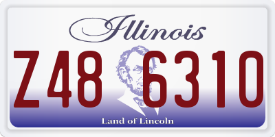 IL license plate Z486310