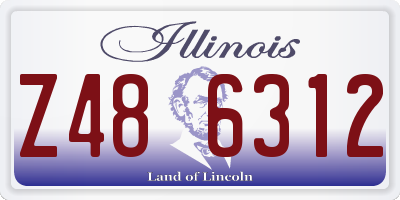 IL license plate Z486312